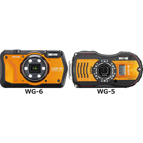 RICOH WG-6」と「RICOH WG-5 GPS」の違い - フォトスク