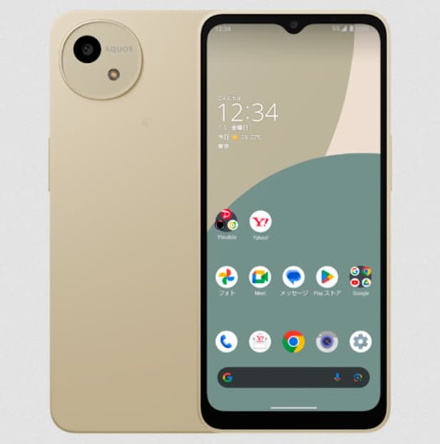 ワイモバイルから5Gベーシックスマホ AQUOS wish4 (アクオス