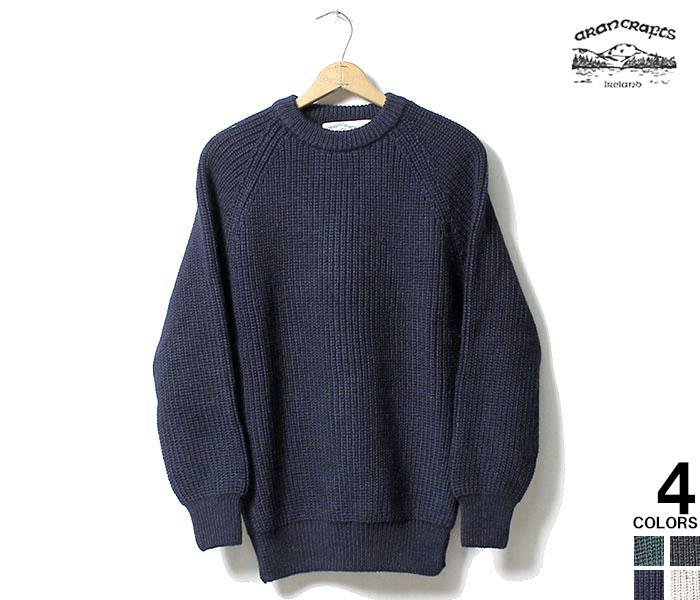 アランクラフト Aran Crafts Ireland ニット リブ編み