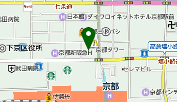 ニデック京都タワー」(京都市下京区-展望塔/タワー-〒600-8216)の地図