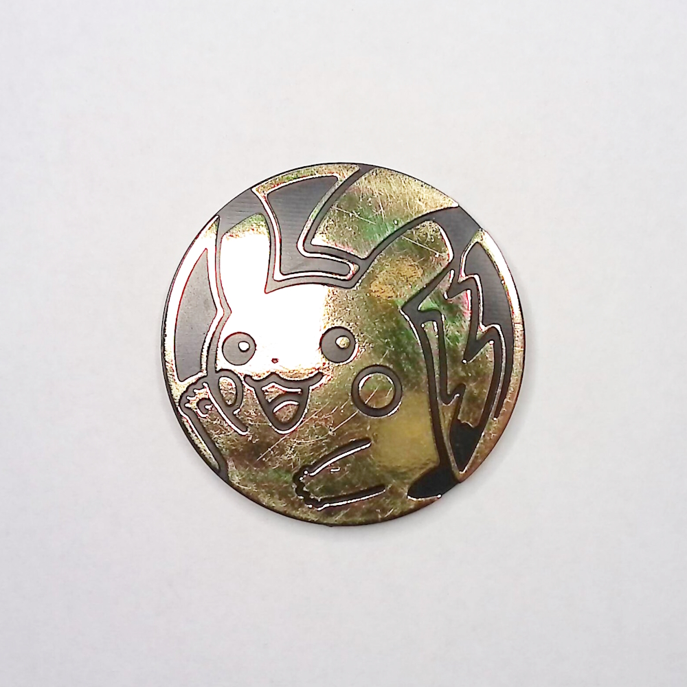 ピカチュウ：ゴールドミラーホロ【Pikachu Gold Mirror Holofoil