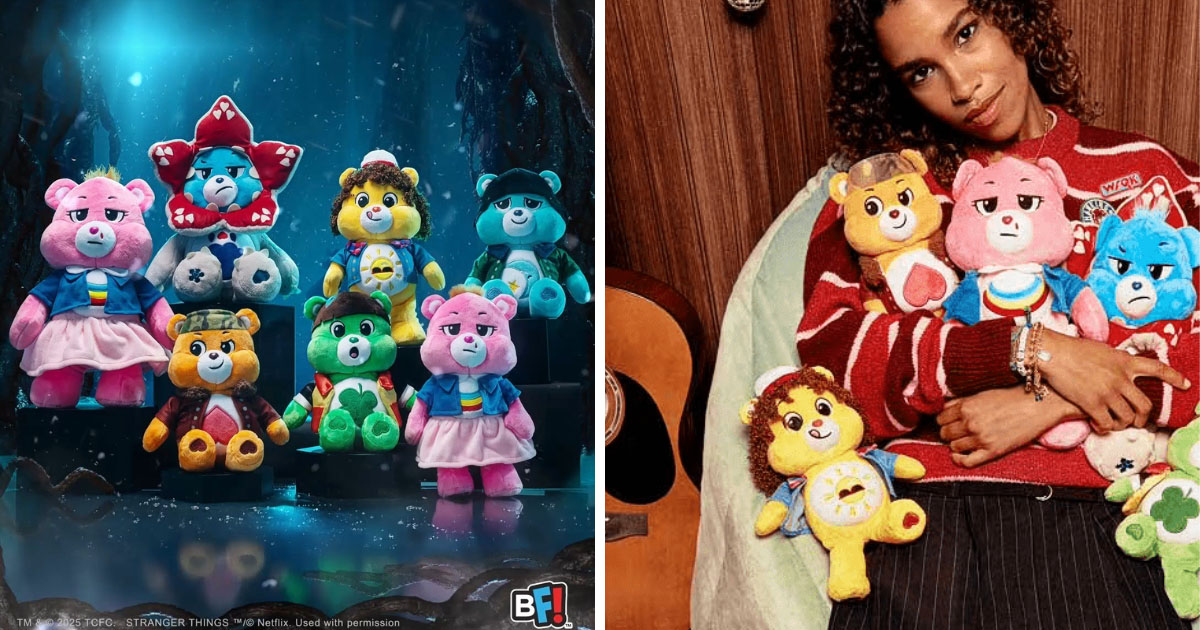 ストレンジャー・シングス』とケアベアが異色コラボ！ 逆さまのベリー