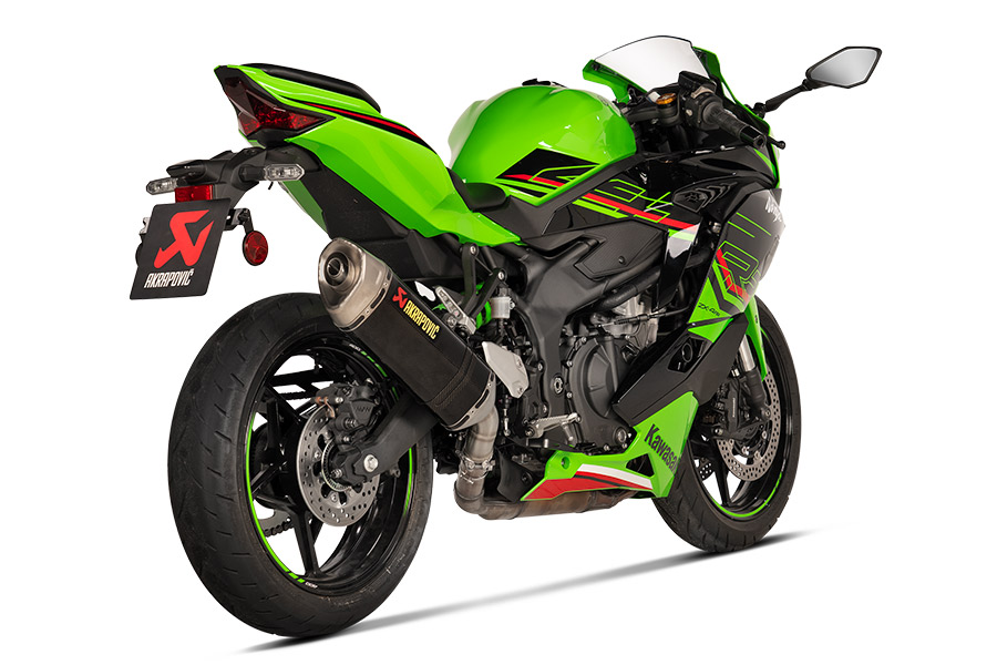 AKRAPOVIC】話題の新型Ninja ZX-4R SE/ZX-4RR 用アクラポビッチJMCA