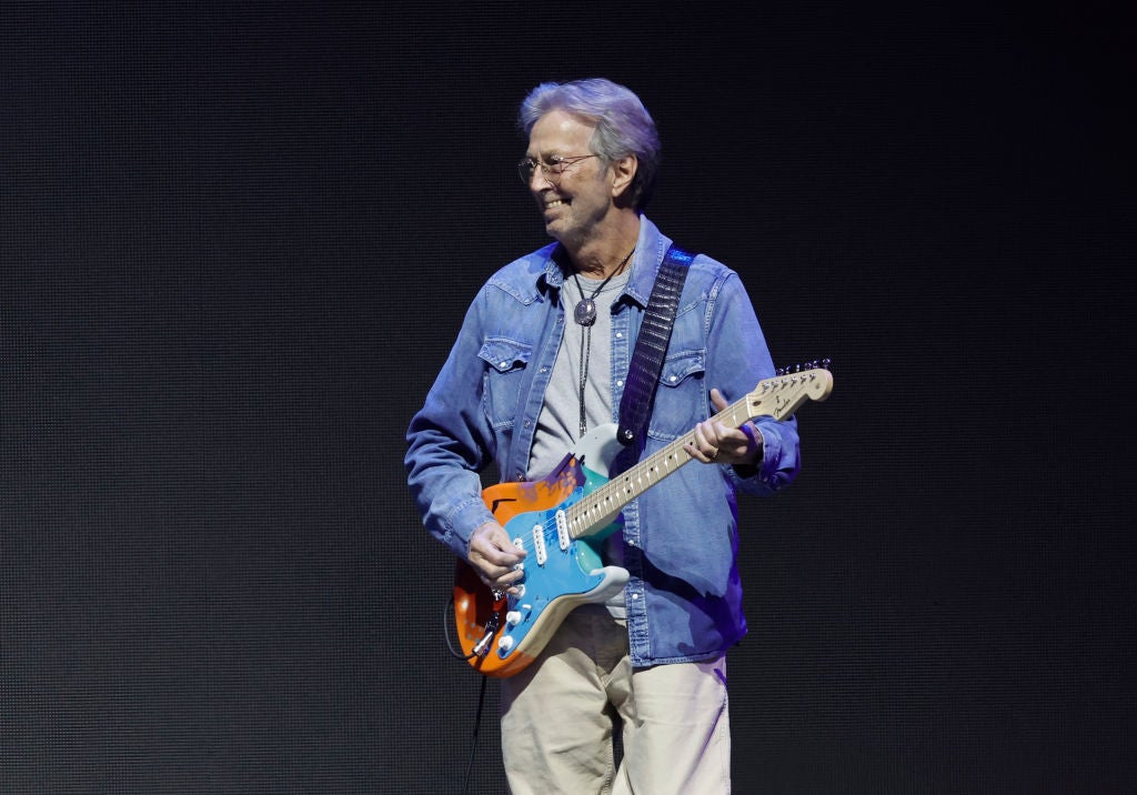 Eric Clapton Takes the Stage With Blues-Heavy Show After 16-Year