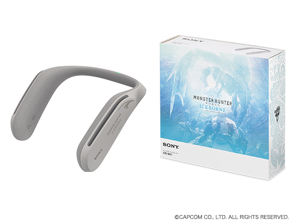 ウェアラブルネックスピーカー『MONSTER HUNTER WORLD: ICEBORNE
