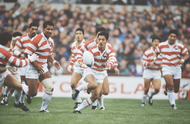 ラグビー世界最強を決めるラグビーワールドカップ。1987年に行なわれた