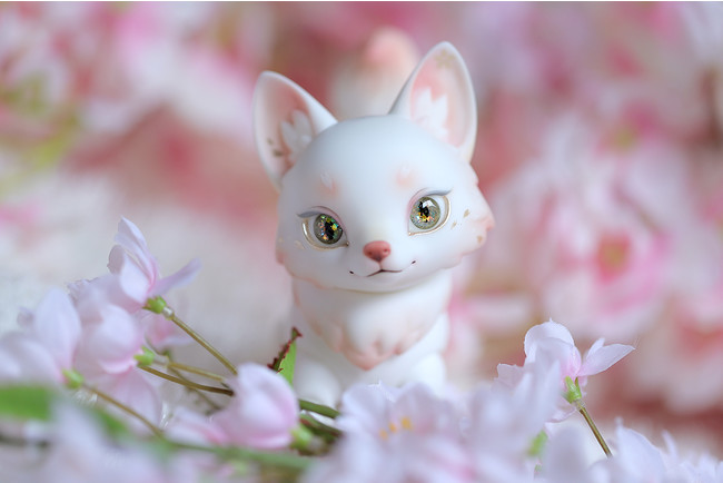 DOLK】数量限定30体！薄紅色の可愛い小狐ドール『天狐 - SAKURA MOCHI