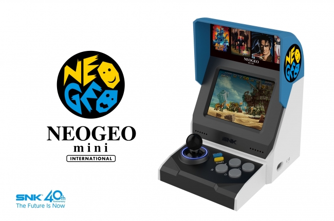 SNKブランド40周年を記念したゲーム機「NEOGEO mini」を発表！「NEOGEO