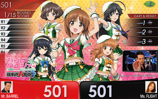 大人気スマホアプリ「ガールズ&パンツァー 戦車道大作戦！」と