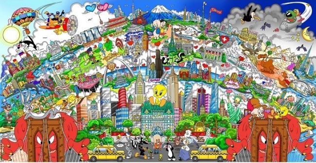 チャールズ・ファジーノ 3Dアート展 | 株式会社そごう・西武のプレス