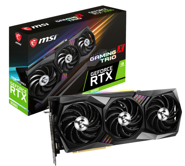 MSI、NVIDIA GeForce RTX™ 3080搭載のGAMINGシリーズモデル「GeForce