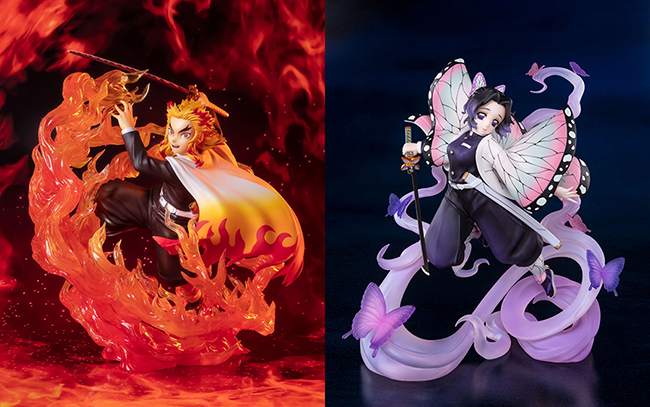 Grandista 煉獄杏寿郎 フィギュア 善逸 胡蝶しのぶ 童磨 4体セット