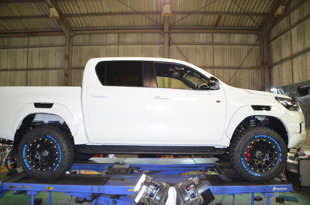 ハイラックス GUN125 JAOS ジャオス BATTLEZ リフトアップセット VFCA