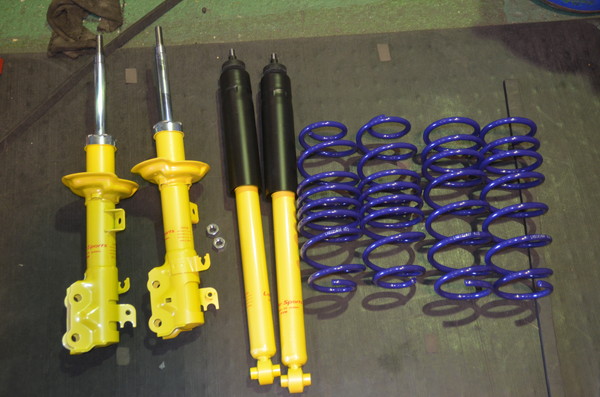 N-ONE RS JG3 サスペンション交換と四輪アライメント ｜ 持ち込み取付