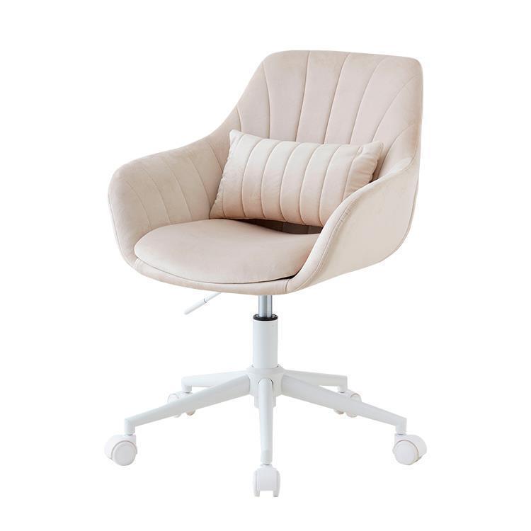 WEB限定】 ASHEL jelly デスクチェア キャスター 白脚 ラテベージュ