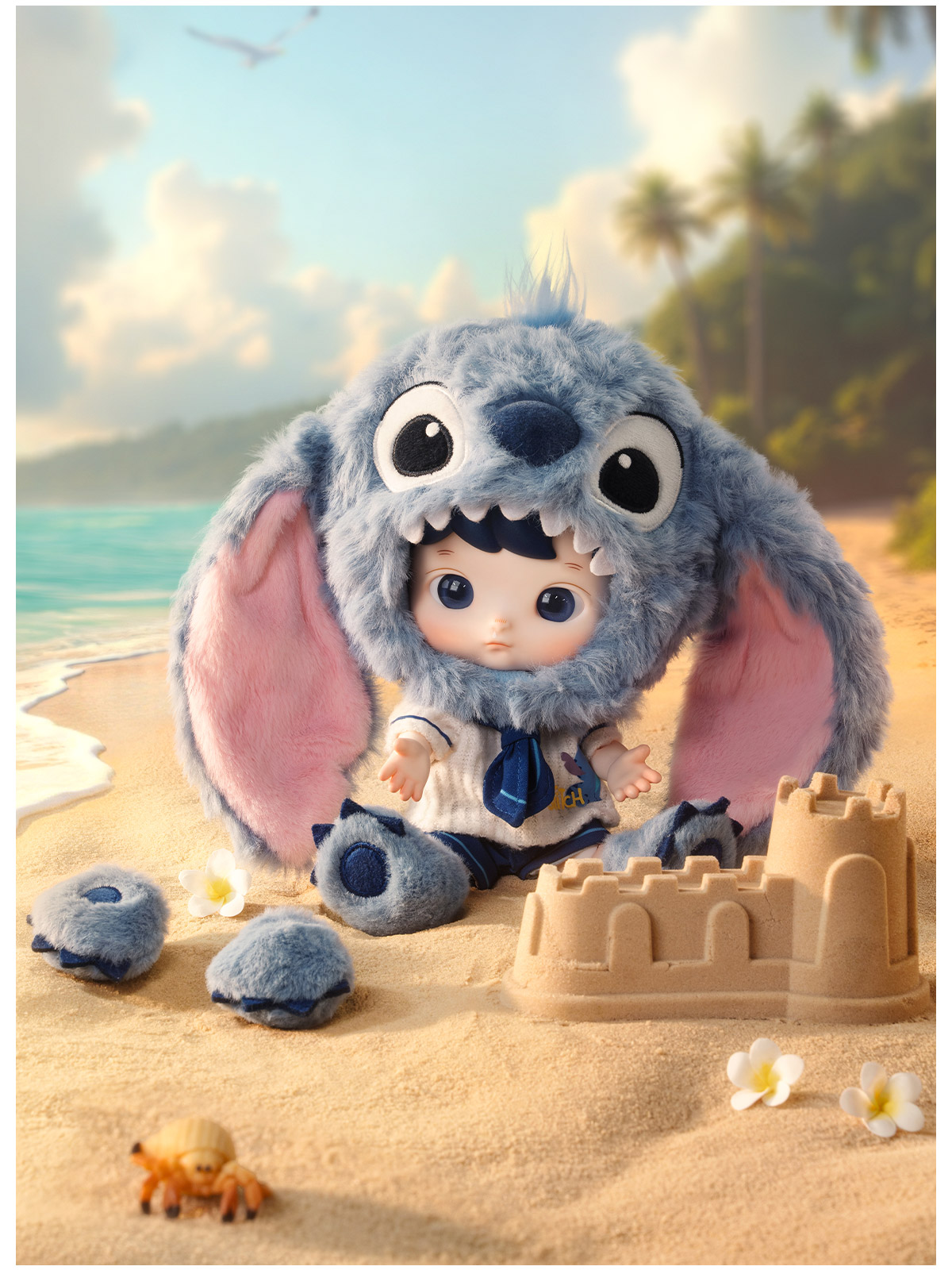 HACIPUPU STITCH 1/8 Action Figure - POP MART (United States)