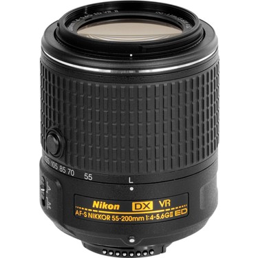 Nikon 55-200 F/4.5-5.6G ED AF-S DX VR II Nikkor Fiyatı, 4.7 Puanı İle