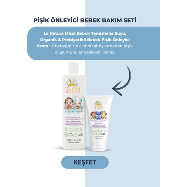 Le Natura Durulanmayan Misseler Bebek Temizleme Suyu- 2 x Fiyatı