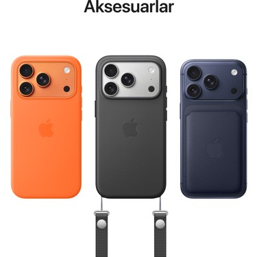 Apple iPhone 17 Pro Max 256 GB Gümüş Fiyatı - Taksit Seçenekleri