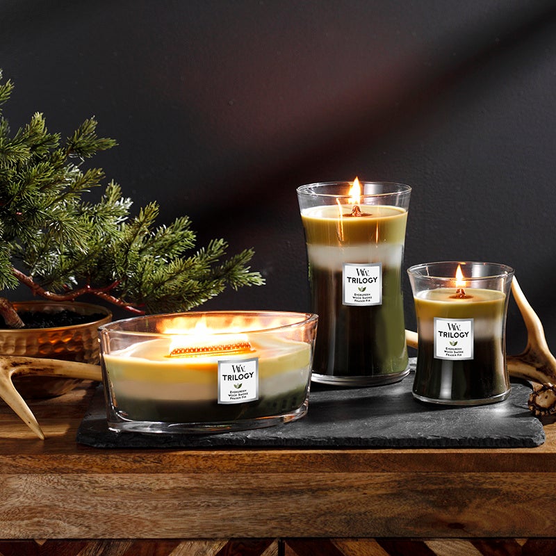 パチパチと焚火ような音が楽しめるキャンドル「ウッドウィック」が大