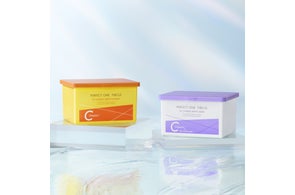 パーフェクトワン、ブルーとイエローのローズをデザインした特別