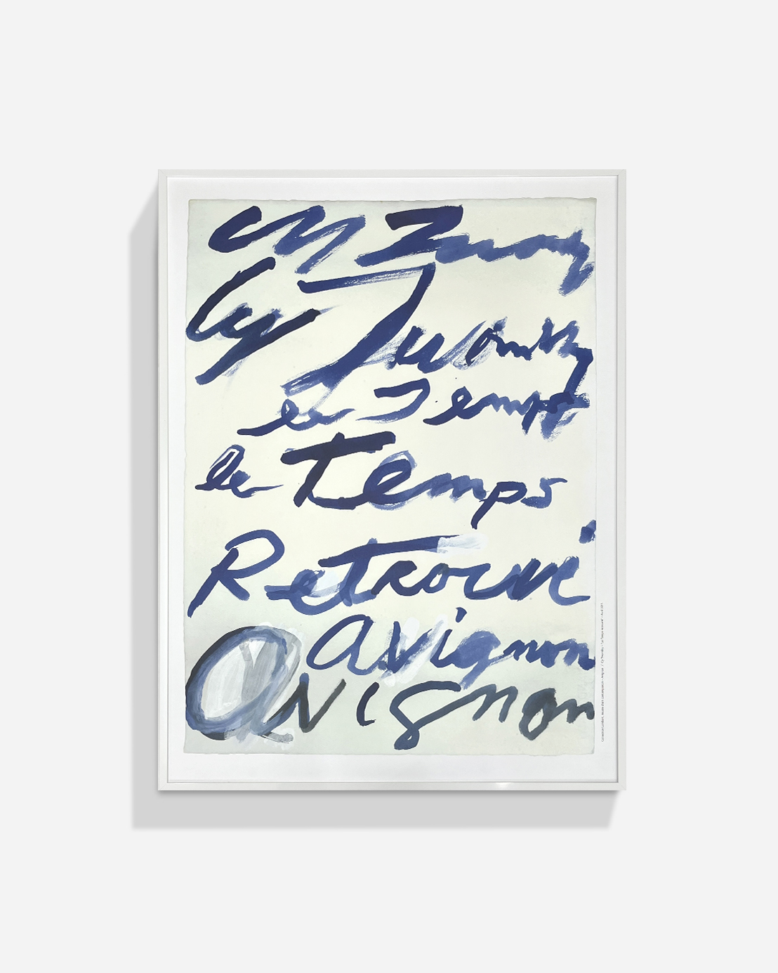 Cy Twombly | Le temps retrouvé - Printed Matter