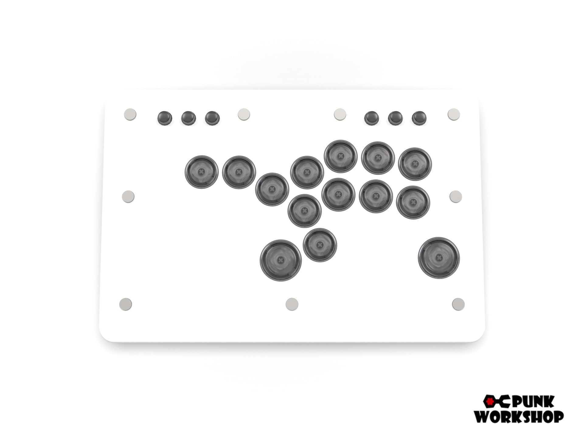 受注生産】MINI BOX レバーレスコントローラー (ボタンレイアウトA/C