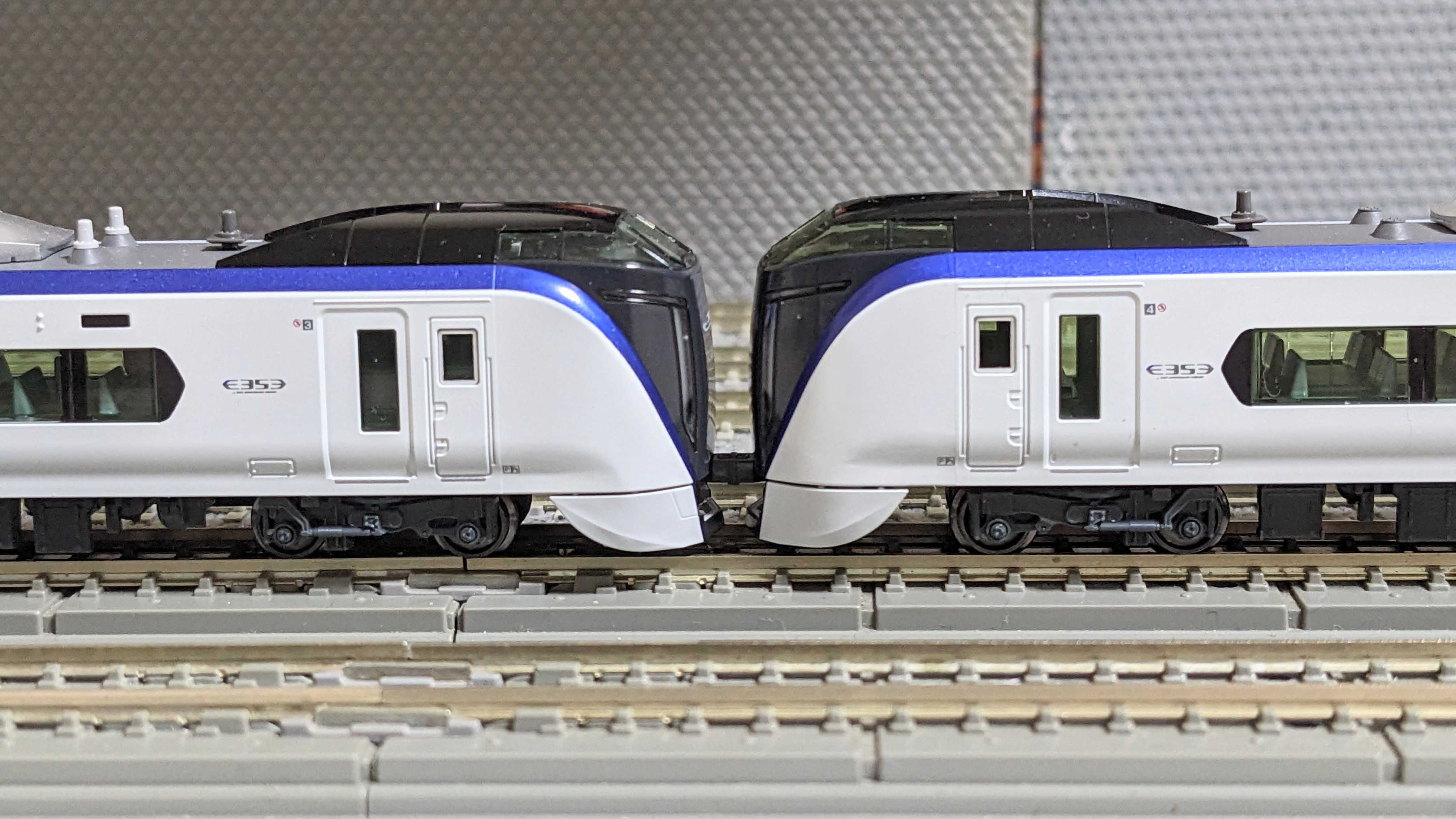 🔴入線 kato 10-1834 E353 特急[あずさ•かいじ] 基本編成ｾｯﾄ - 竹ノ塚