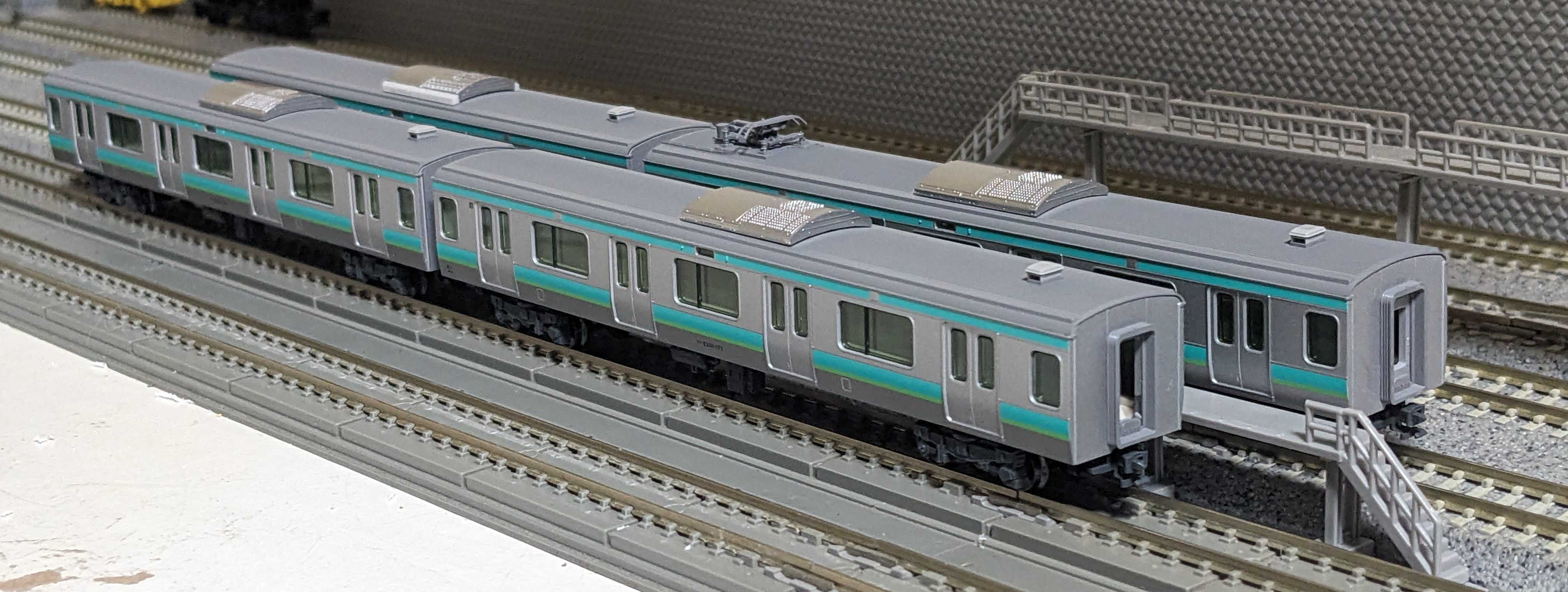 🔴入線 KATO 10-2029 E231系 常磐線・上野東京ライン 4両増結セット