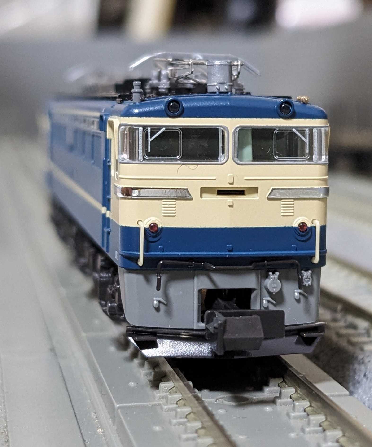 🔴入線 KATO 3060-4 EF65 500番台 P形 特急色 - 竹ノ塚総合車両