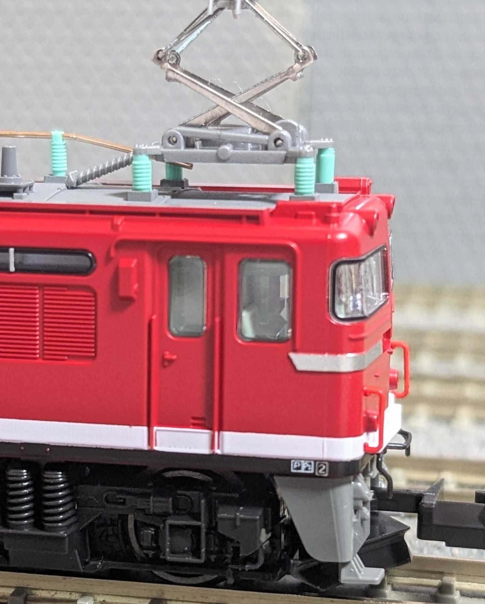 🔴入線 KATO 3066-F EF81 95号機 ﾚｲﾝﾎﾞｰ塗装機 ｽﾛｯﾄﾚｽﾓｰﾀｰ仕様