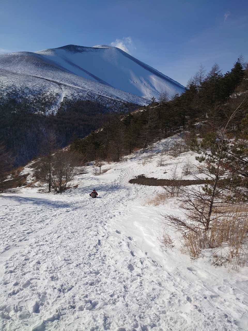 大人の遠足・ちょい登山】小浅間山でヒップソリ🛷2022年1月9日(日