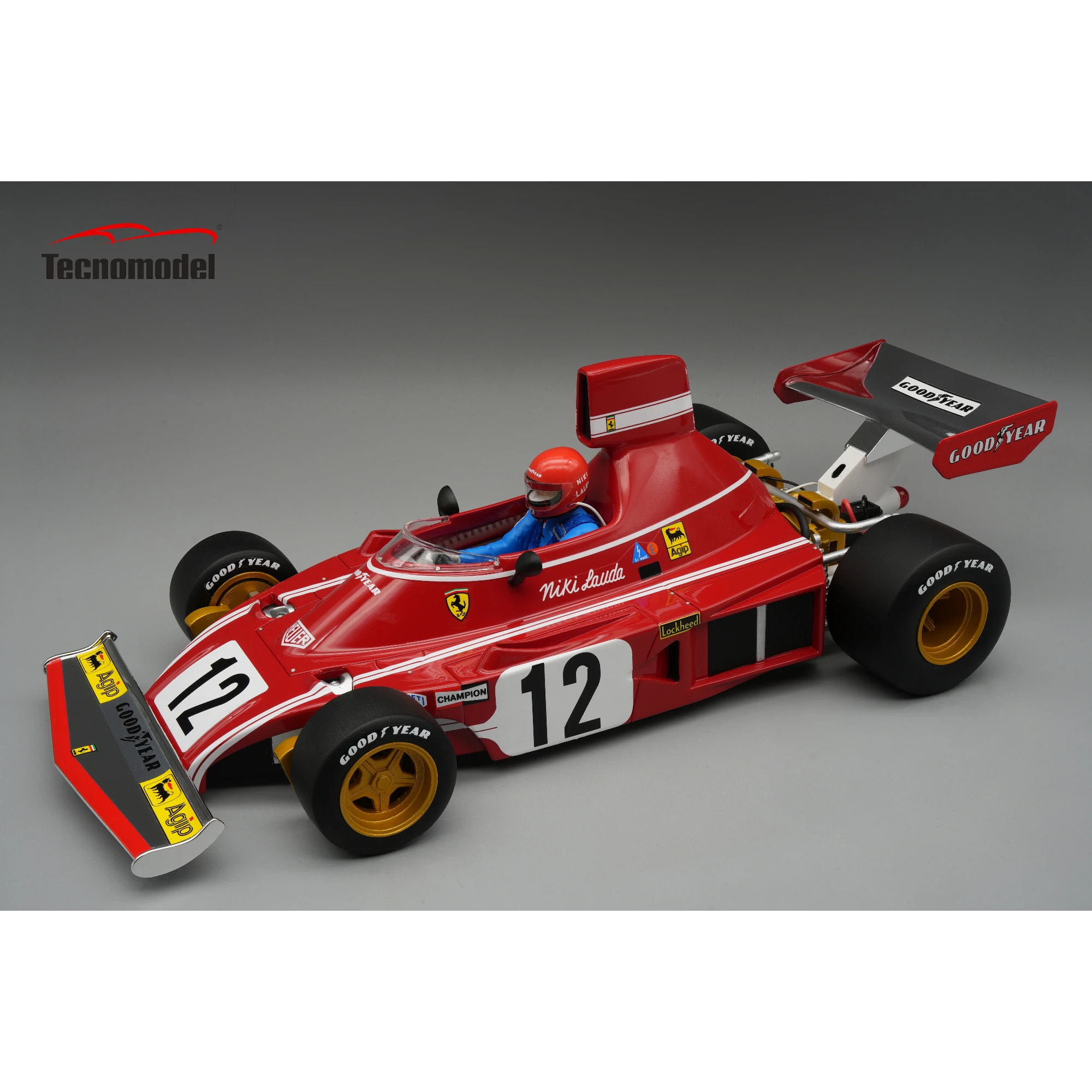 Ferrari 312 B3 Winner Spain GP 1974 Driver Niki lauda | Tecnomodel
