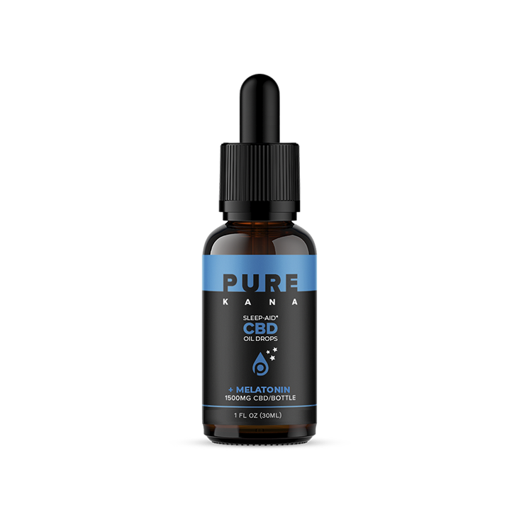 CBD Sleep Aid Tincture + Melatonin | Made in USA | PureKana