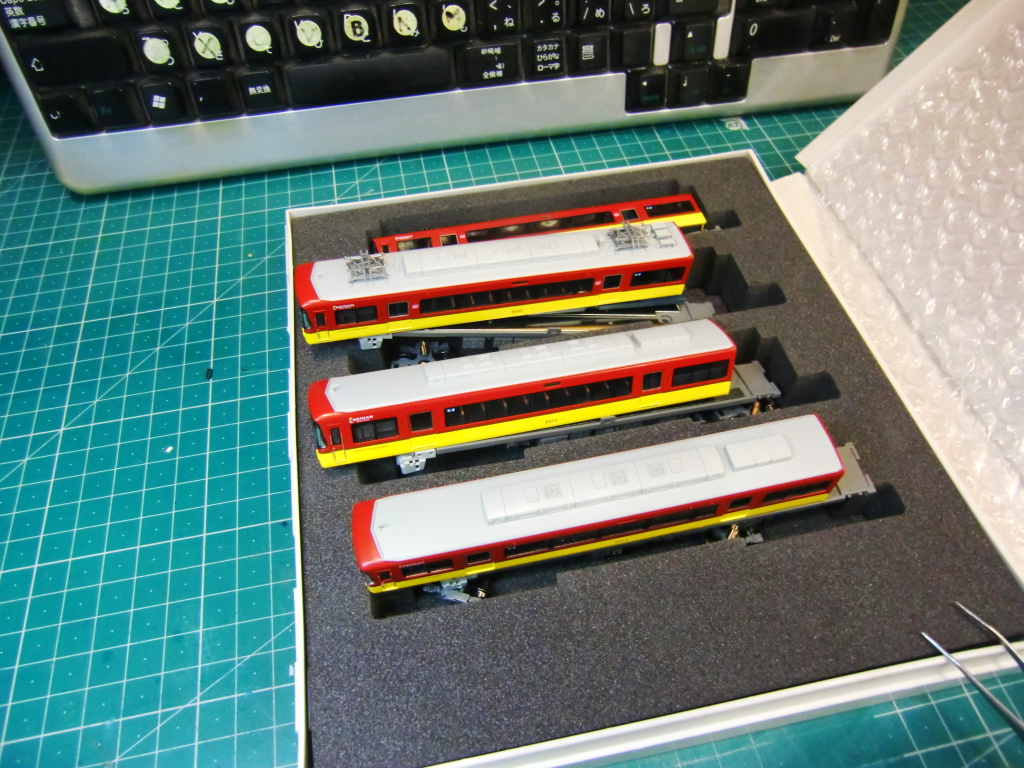 キロ59 3両 マイクロエース ライト点灯動力動作確認済 ジャンク品 キロ