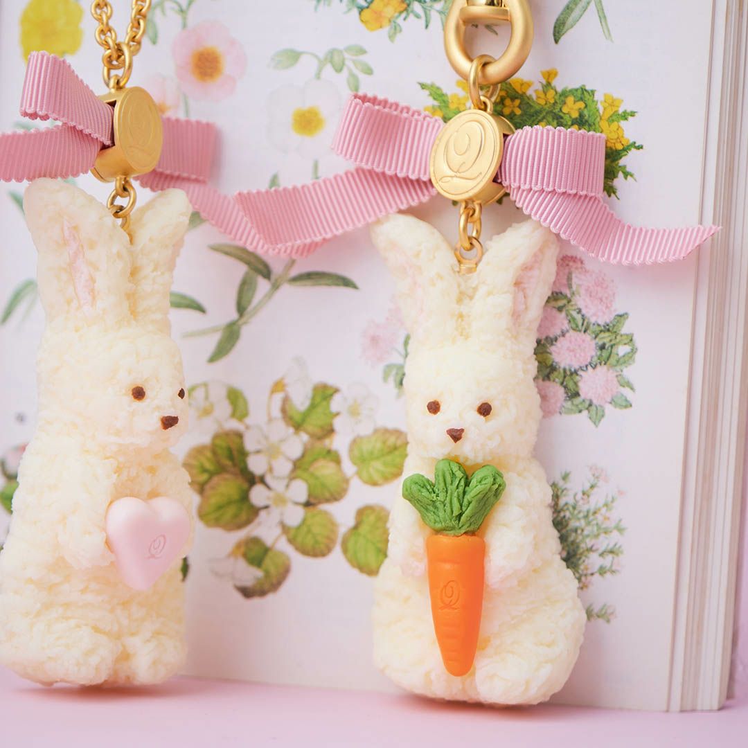 ミルクなうさぎ クッキー キーホルダー | Q-pot. ONLINE SHOP