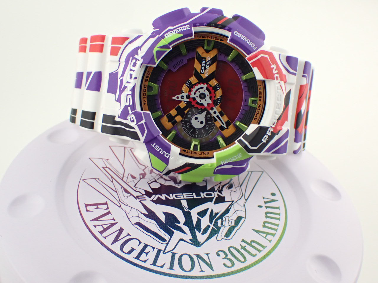 カシオ G-SHOCK 110シリーズ エヴァンゲリオンコラボ デジアナ GA