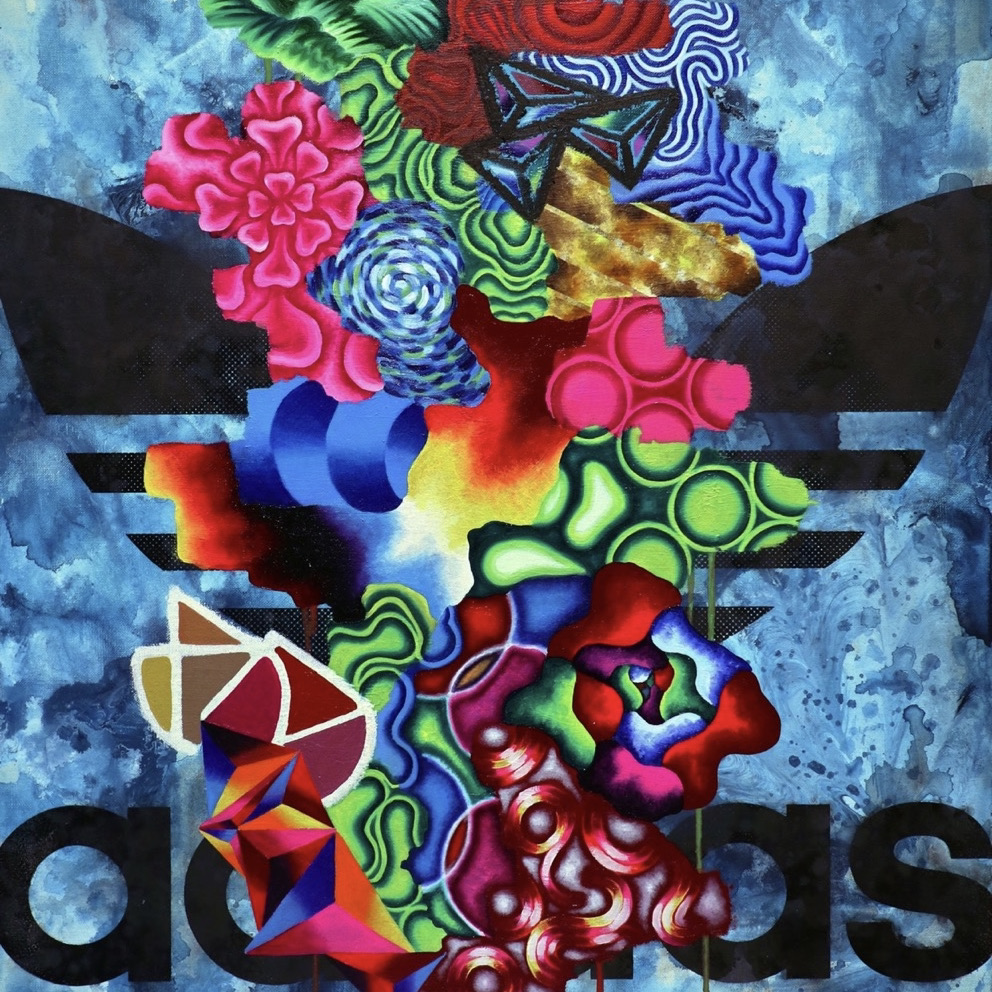 銀座 蔦屋書店 現代アーティスト鈴木一世とアディダス オリジナルスの