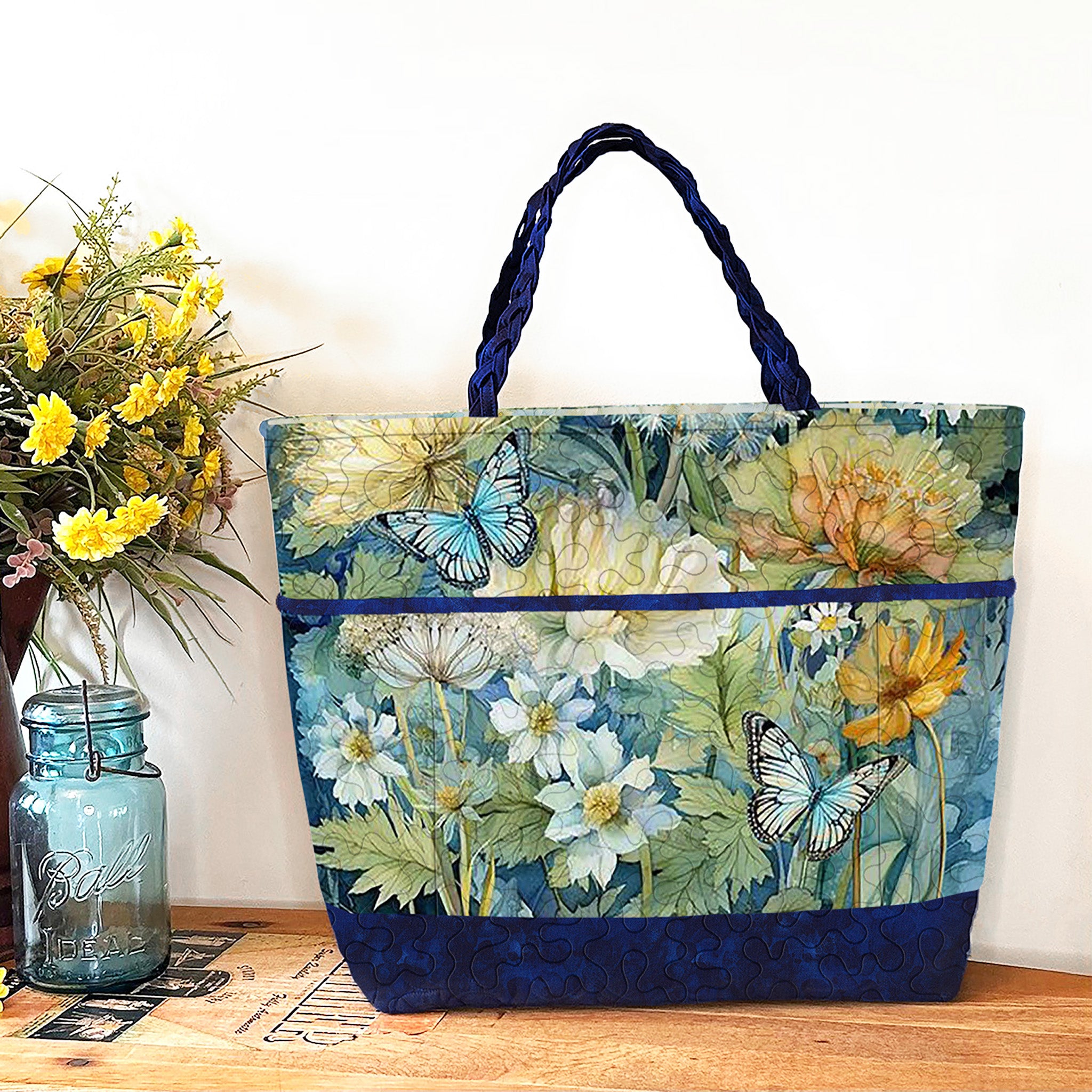 Playing with Panels Market Tote Bag JMD-233e - Downloadable