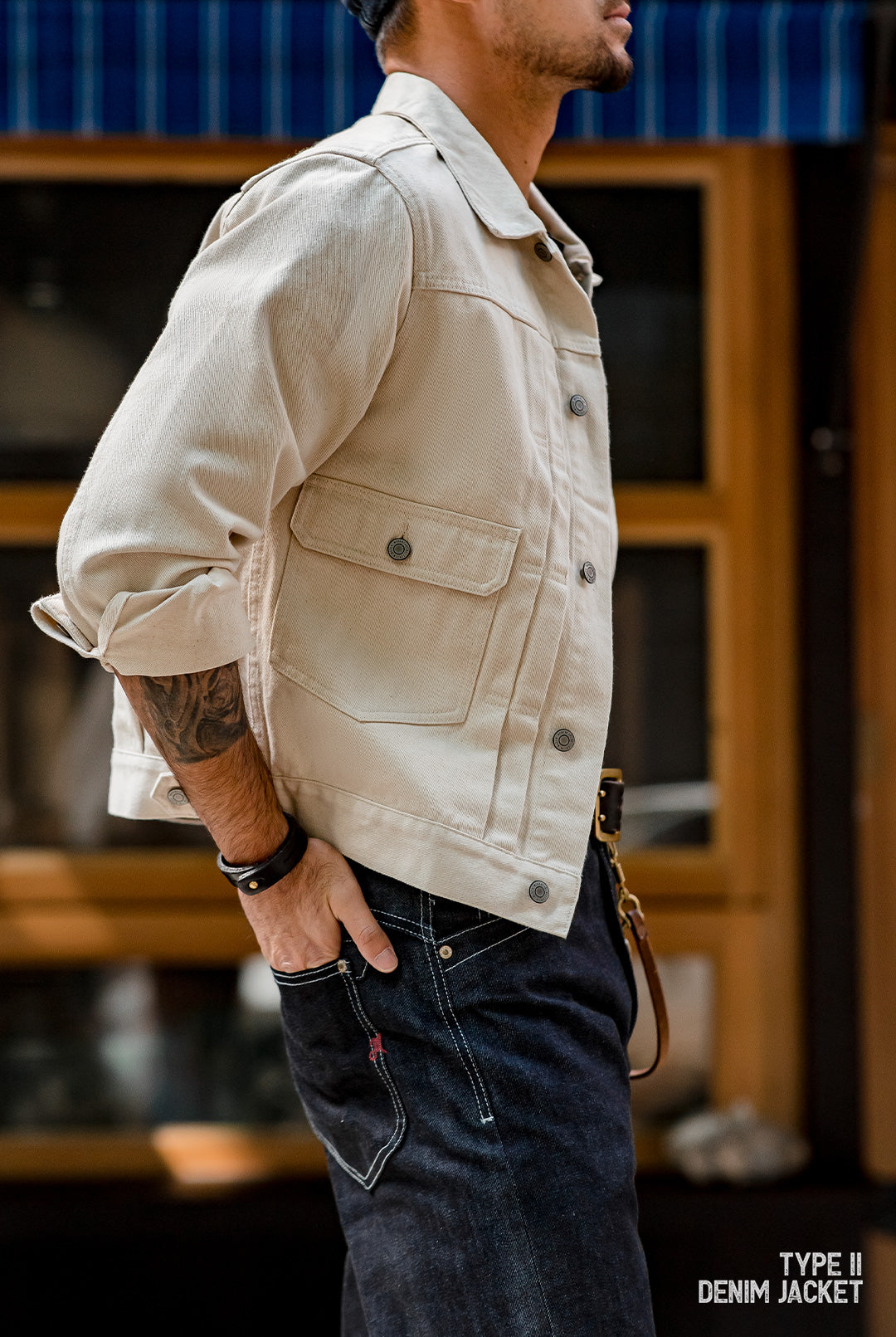 △ホワイトデニムジャケット▽S～2XL – quietman clothes