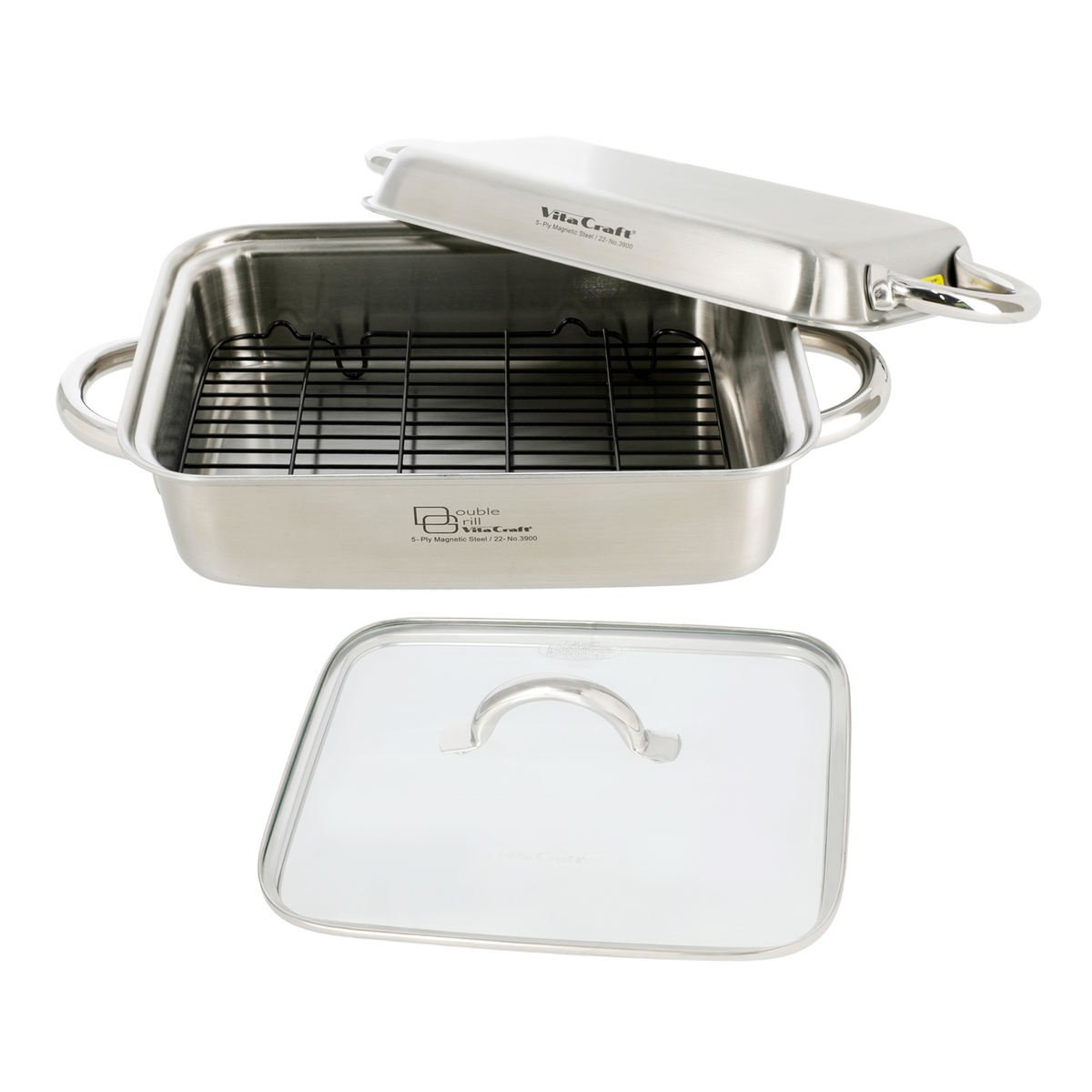 ビタクラフト ダブルグリル ガラス蓋付 特別セット ビタクラフト（Vita