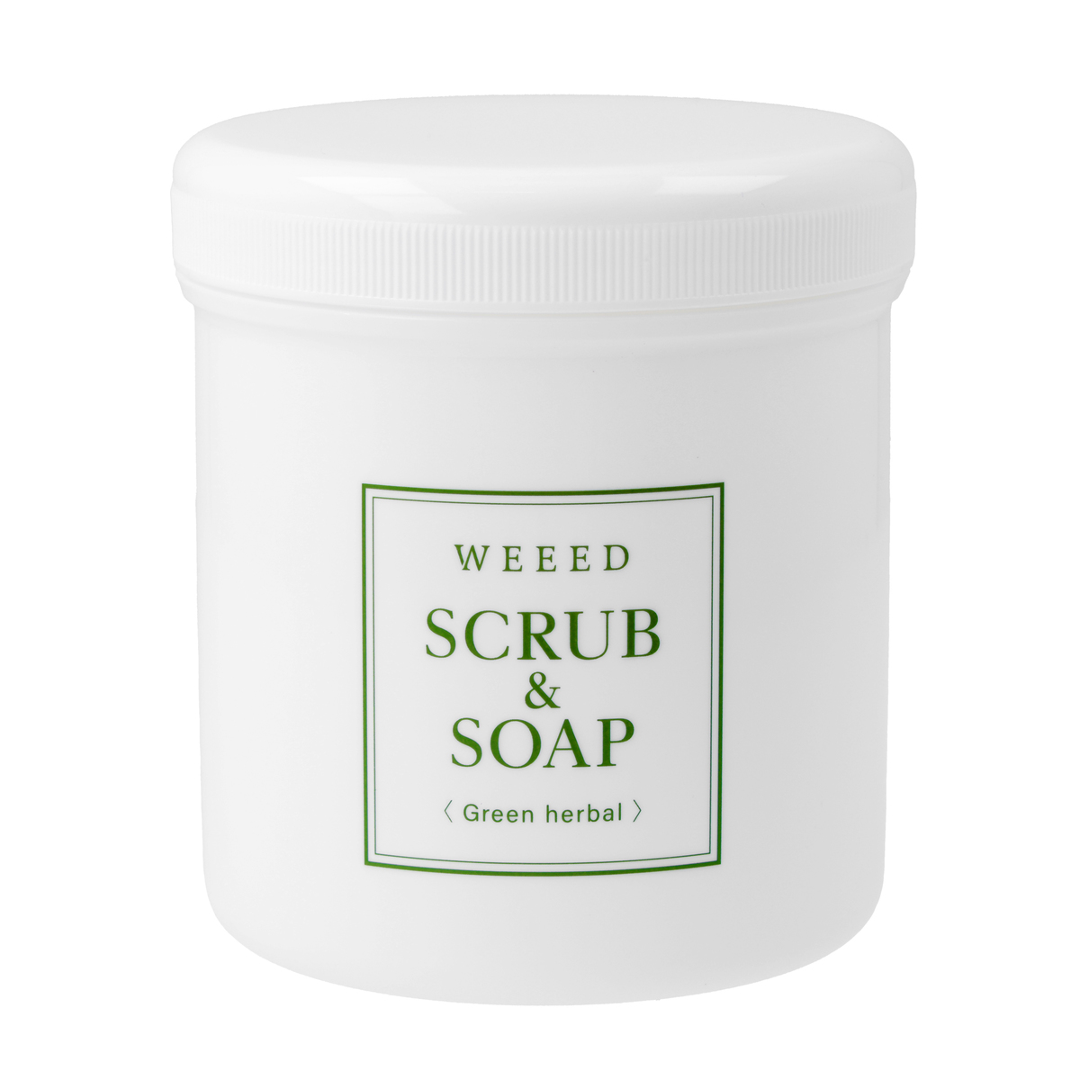 WEEED 医薬部外品スクラブ&ソープ500g×2個セット ウィード（WEEED