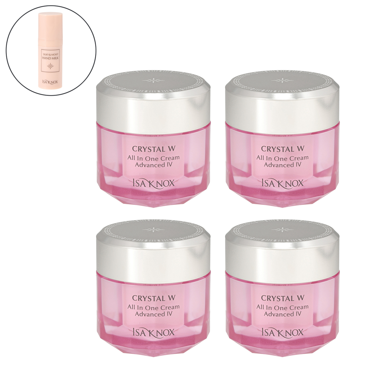 イザノックスクリスタルWオールインワンクリームADIV 4個特別セット