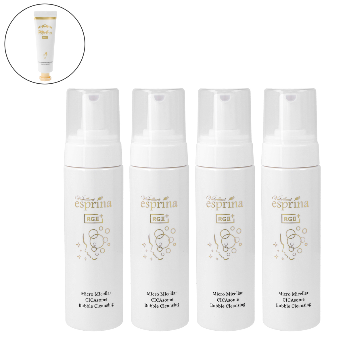 エスプリーナRGII+マイクロミセラー濃密炭酸クレンジング4P+P ヴィ