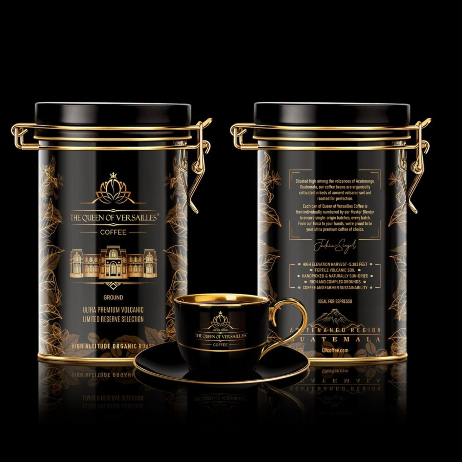 Queen of Versailles Ultra Premium Volcanic Ground Arabica Coffee