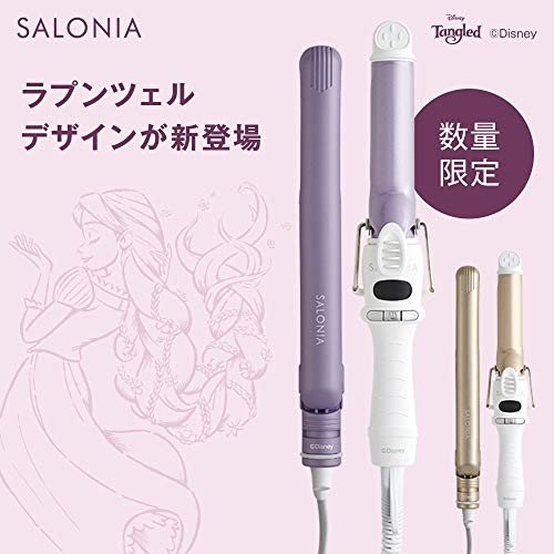 楽天市場】I-ne SALONIA ミニ セラミックカール ヘアアイロン