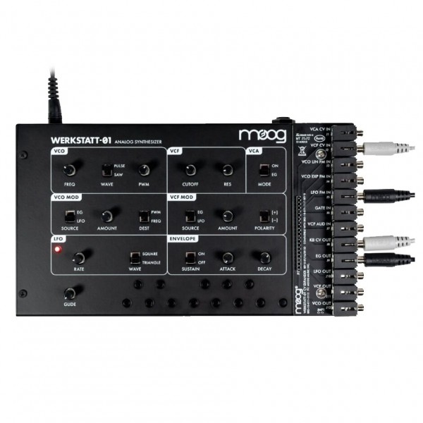 Moog Werkstatt-01 with CV Expander Kit at Gear4music