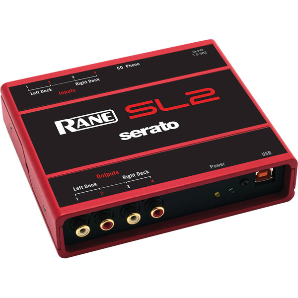 Rane Serato Scratch Live SL2 Digital Vinyl System, Red | Gear4music
