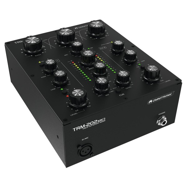 Omnitronic TRM-202MK3 2-Channel Rotary Mixer at Gear4music