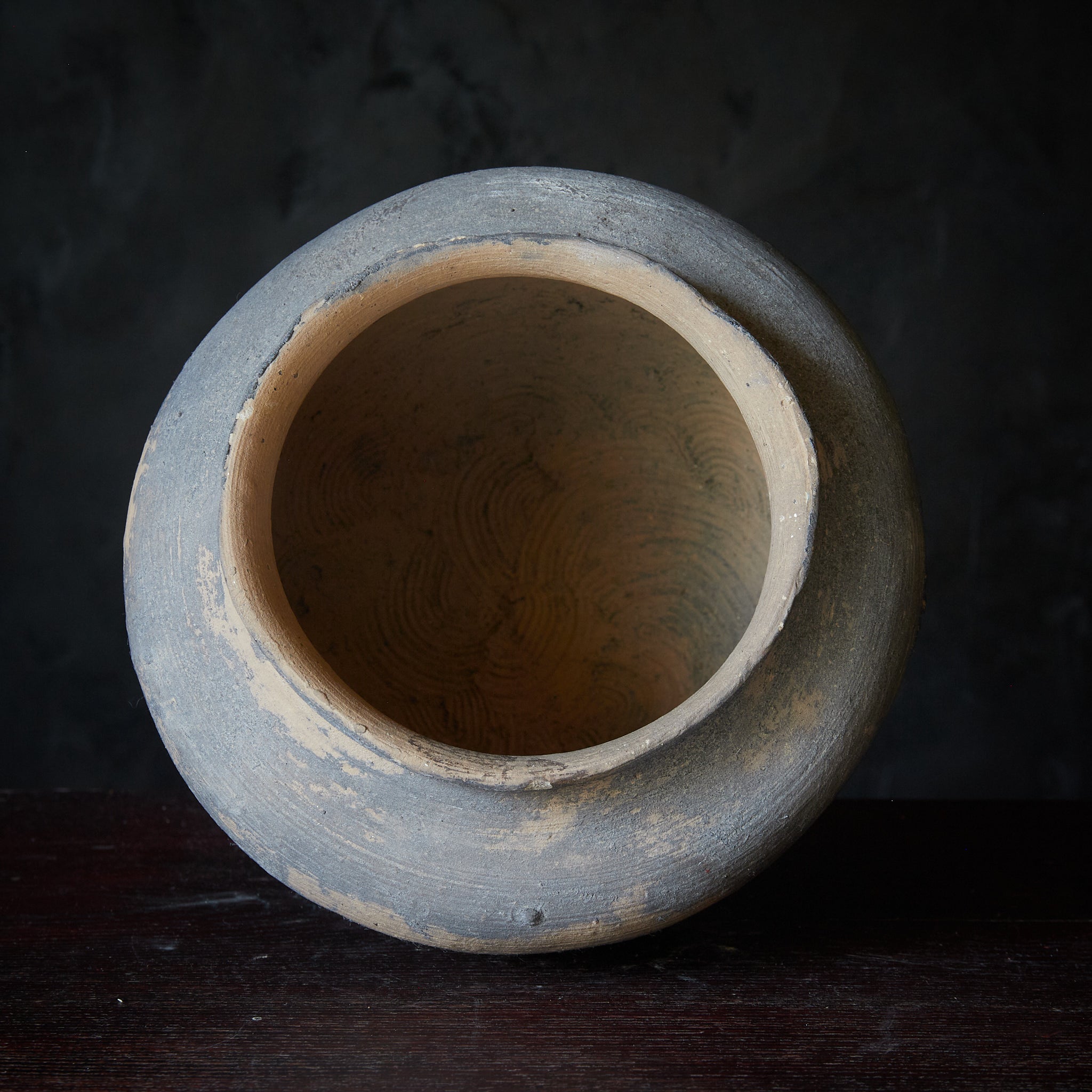 奈良-平安時代 須恵器叩文壺（710–1185CE） | 入蘆花（ロカニイル）